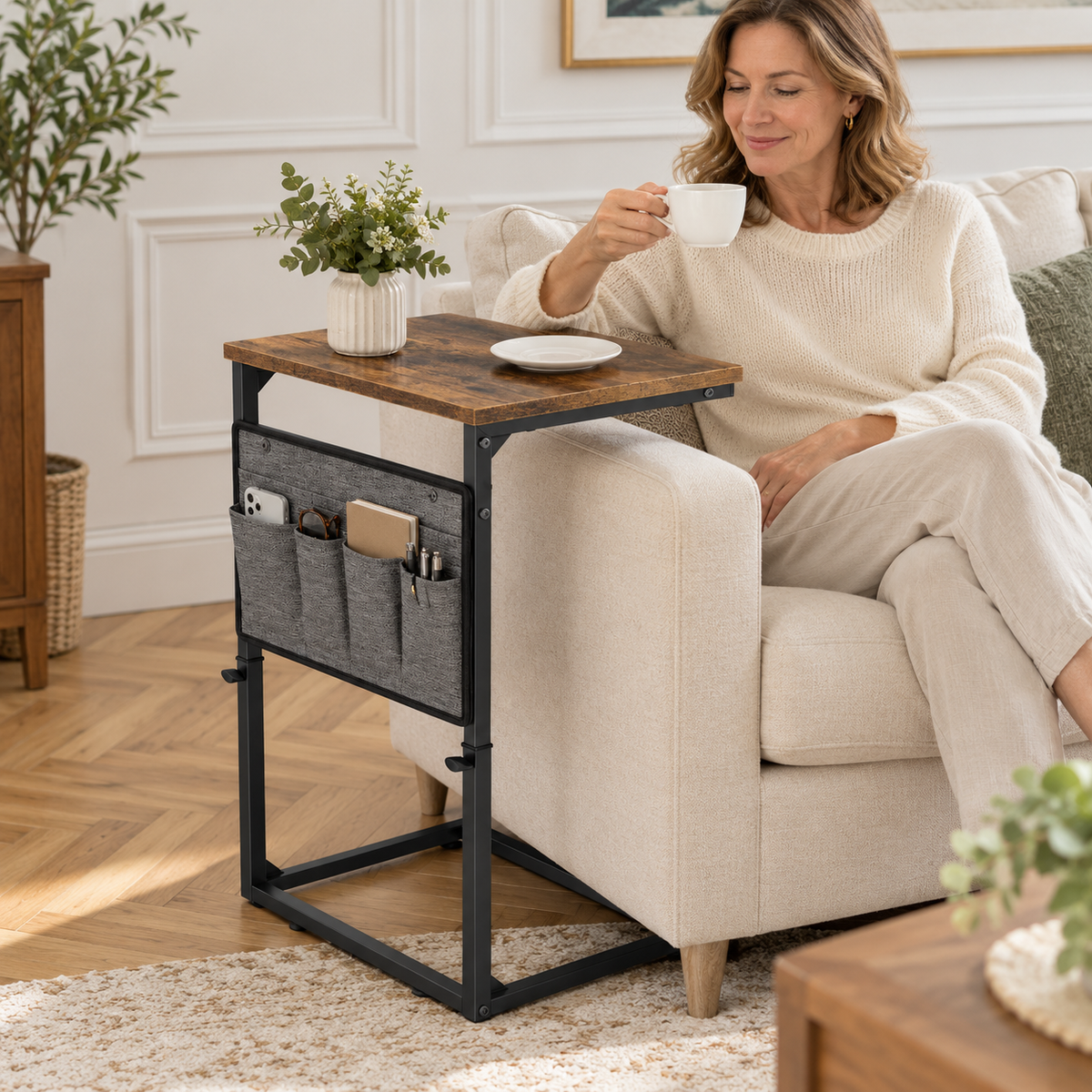 Side Table | Steel Wood Living Room | Homeowners Favorite