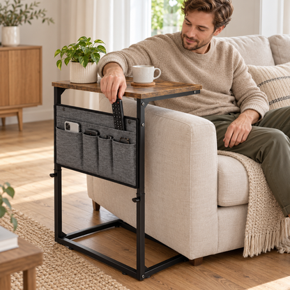 Side Table | Steel Wood Living Room | Homeowners Favorite