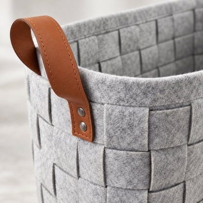 Laundry Basket | Woven Felt Home | Housewarming Gift Chic