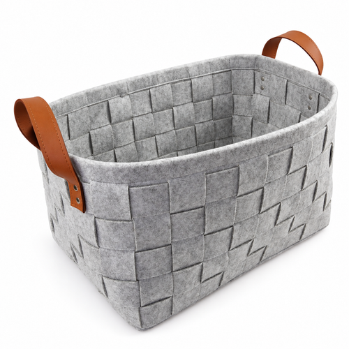 Laundry Basket | Woven Felt Home | Housewarming Gift Chic