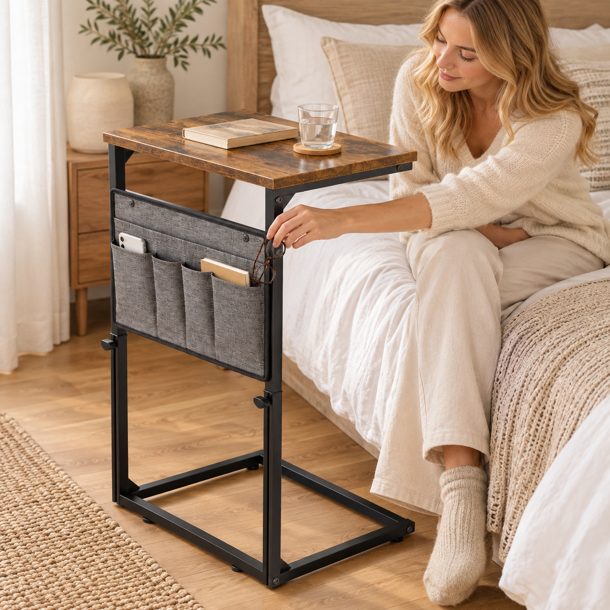 Side Table | Steel Wood Living Room | Homeowners Favorite